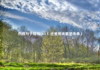 伤感句子短句2018（ 还是用来展望未来）