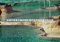 杭州巴黎春天婚纱摄影,婚纱照风格和服务怎么样