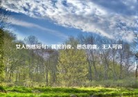 女人伤感短句：孤独的夜，思念的痛，无人可诉