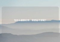 为什么越想忘掉，就越忘不掉呢？
