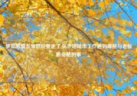 梦见男朋友突然说要走了,在外地城市工作遇到哪些与老板娘奇葩的事