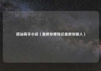 搭讪高手小说（是教你撩妹还是教你做人）