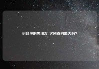 司命演的男朋友, 这剧真的能火吗？