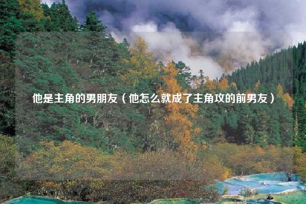 他是主角的男朋友(他怎么就成了主角攻的前男友)