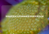 郑州迪吧搭讪,女性穿着暴露是否会诱发男性犯罪