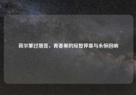 荷尔蒙过境签，青春里的短暂停靠与永恒回响