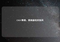 CSGO 集锦，奏响最炫民族风