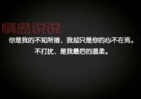 情感说说爱情：如何让感情不再迷失在沉默中