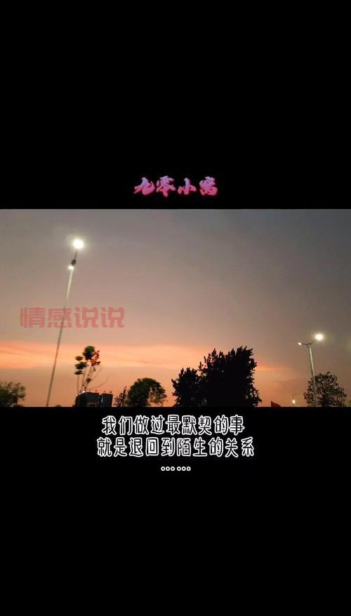 致自己:我们做的最默契的一件事,是不联系