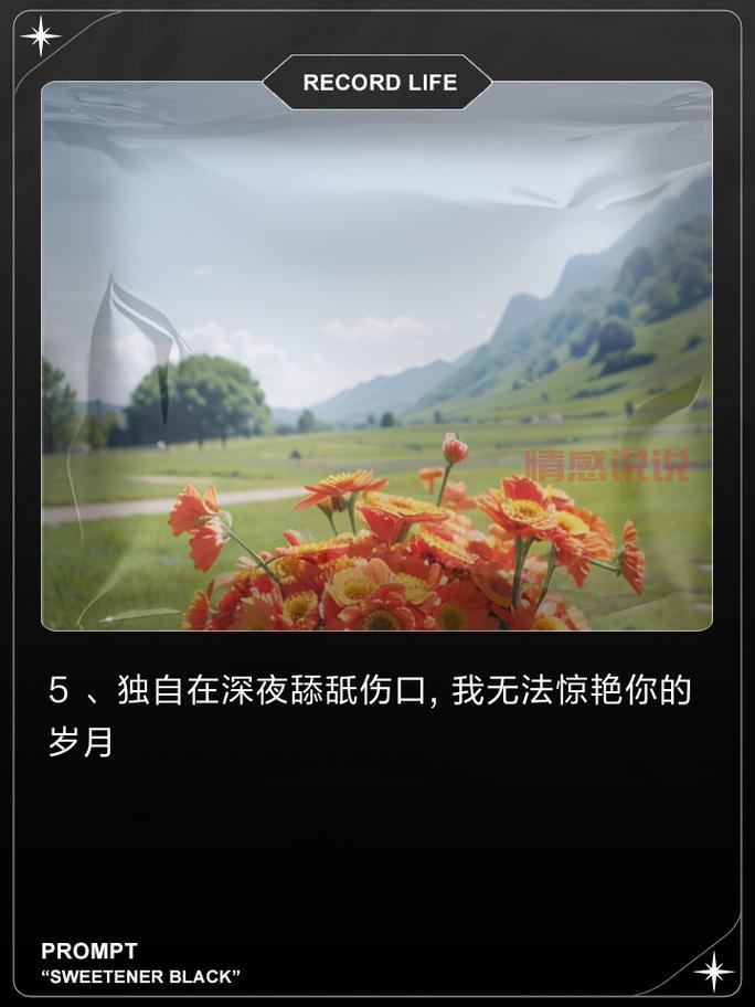 一个人久了的伤感短句(习惯了独自疗伤)