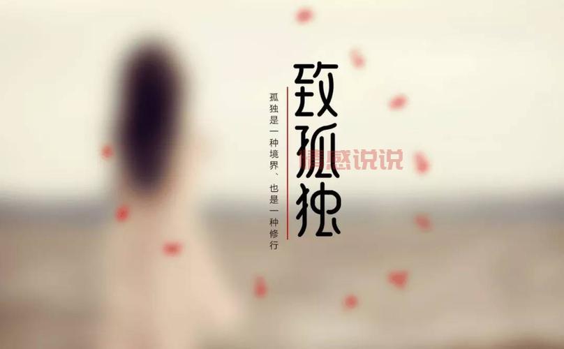 感情与情感的说说心情:孤勇者的内心独白