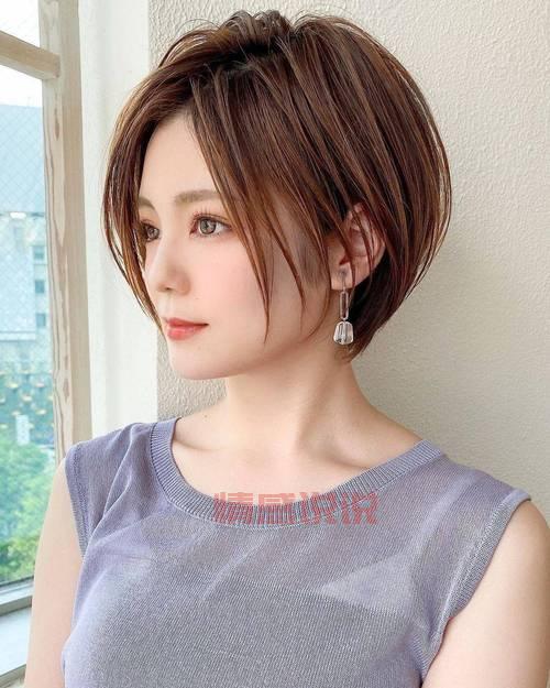 40岁女人短发发型图片,展现优雅魅力!