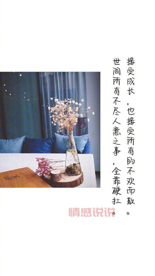 心灵鸡汤情感说说图片合集:温暖每个平凡瞬间