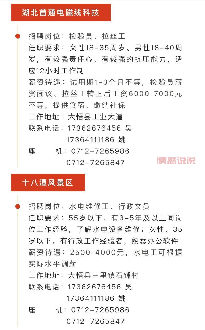 武汉智联招聘网最新招聘信息,本地找工作必备!
