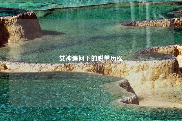 女神追问下的脱单历程